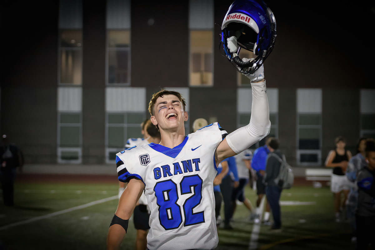Grant Franklin football Oregon October 7 2022 Ken Waz 84